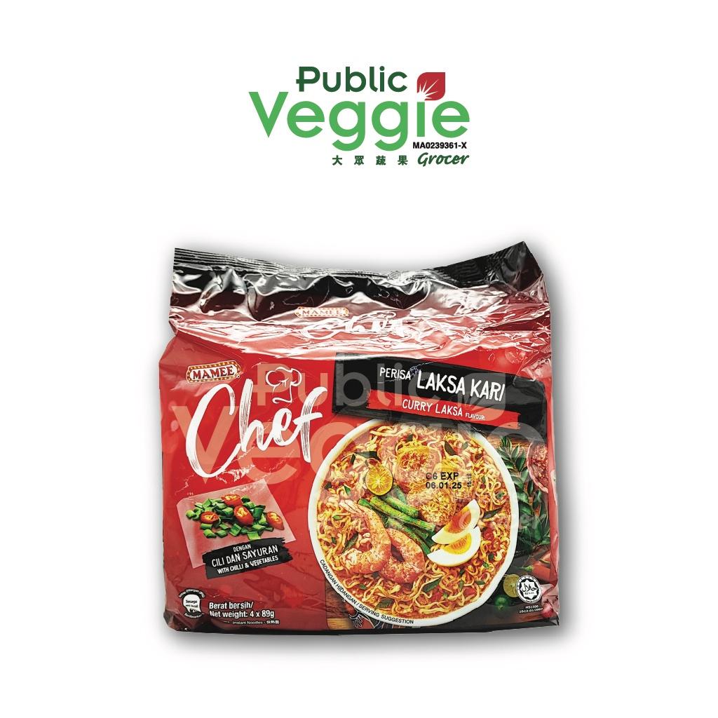 F47 - MAMEE Chef Perisa Laksa Kari 89g x 4's