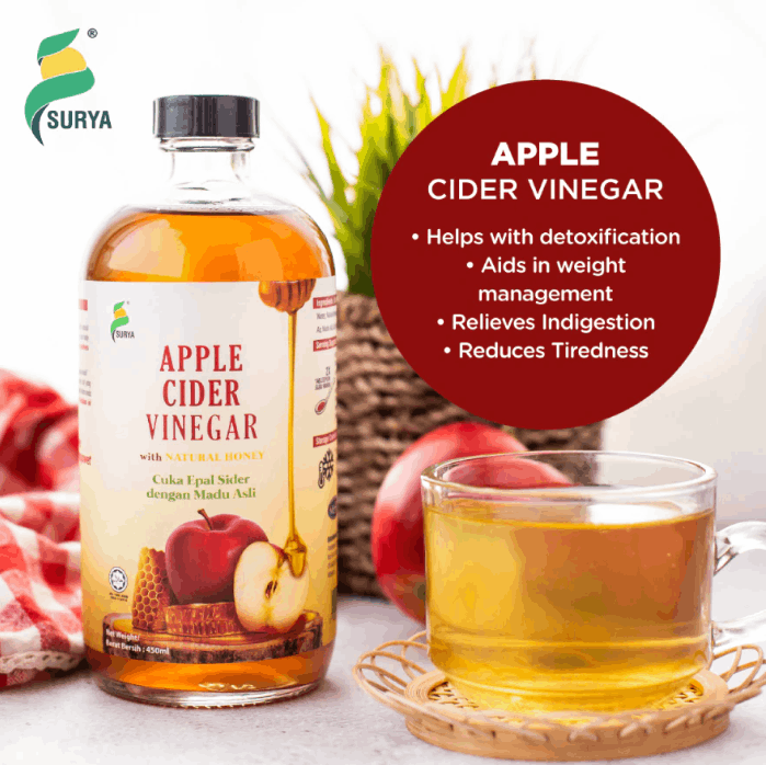 Surya Apple Cider Vinegar (450ml)