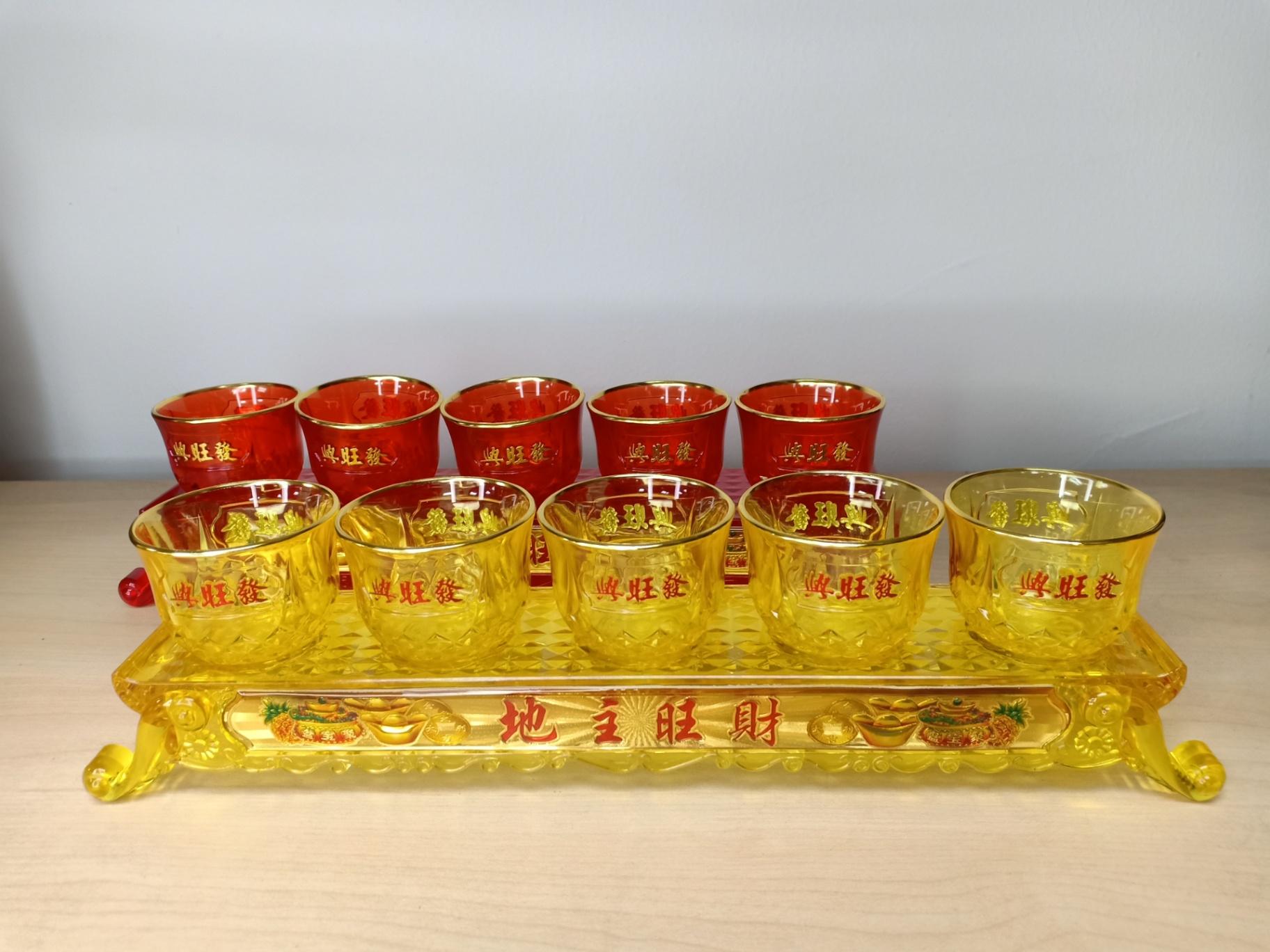 5头水晶杯 （跌不破）