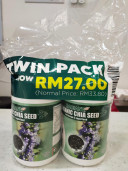 Organic Chia Seed - Twin Pack Bundle