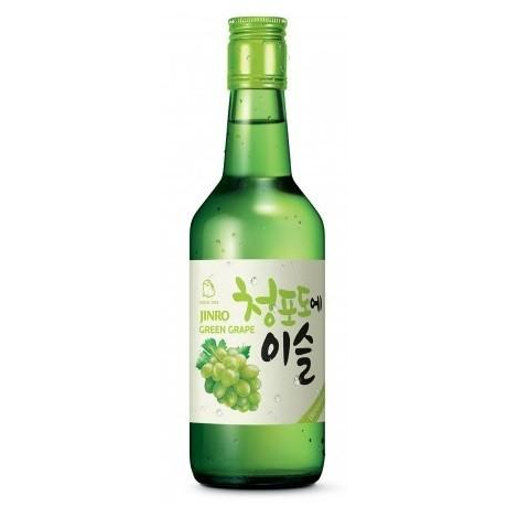 JINRO GREEN GRAPE SOJU 360ML