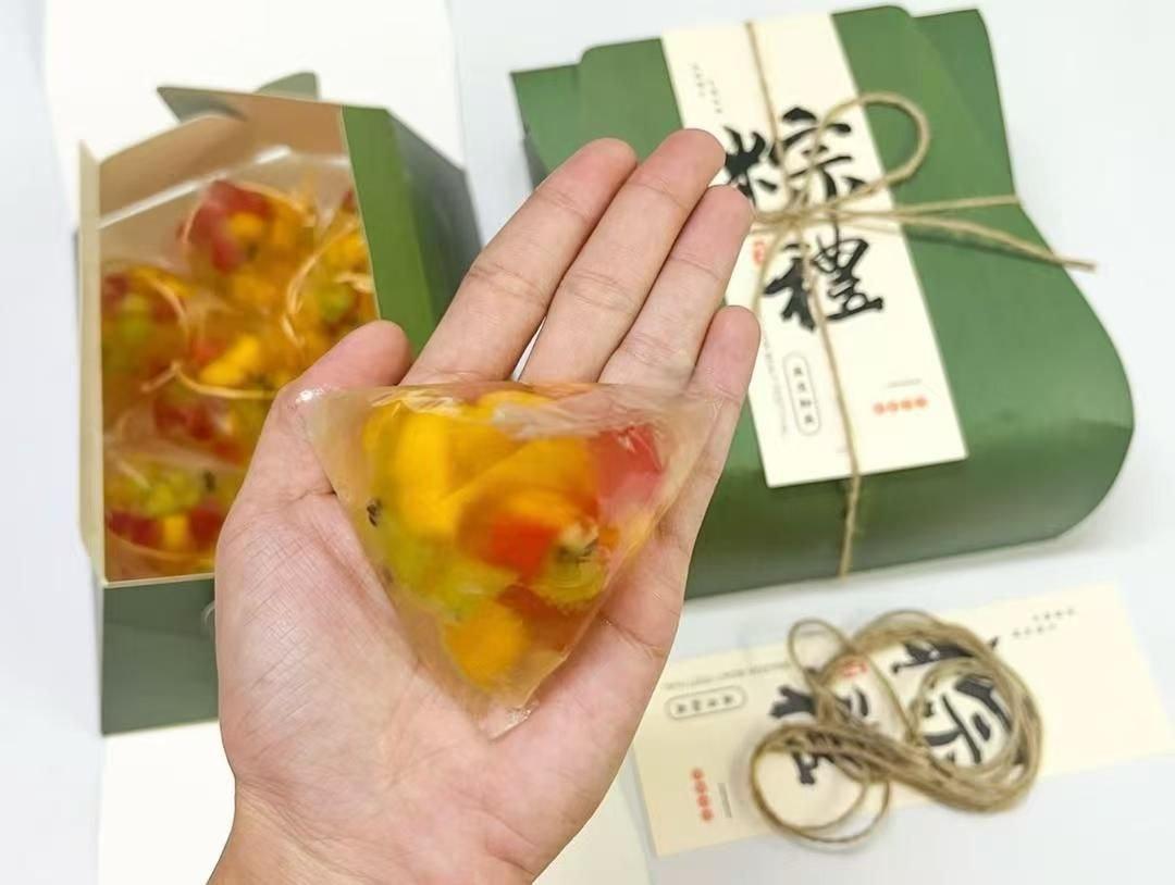 Konjac Jelly Crystal Rice Dumpling Gift Box 蒟蒻果冻水晶粽·礼盒