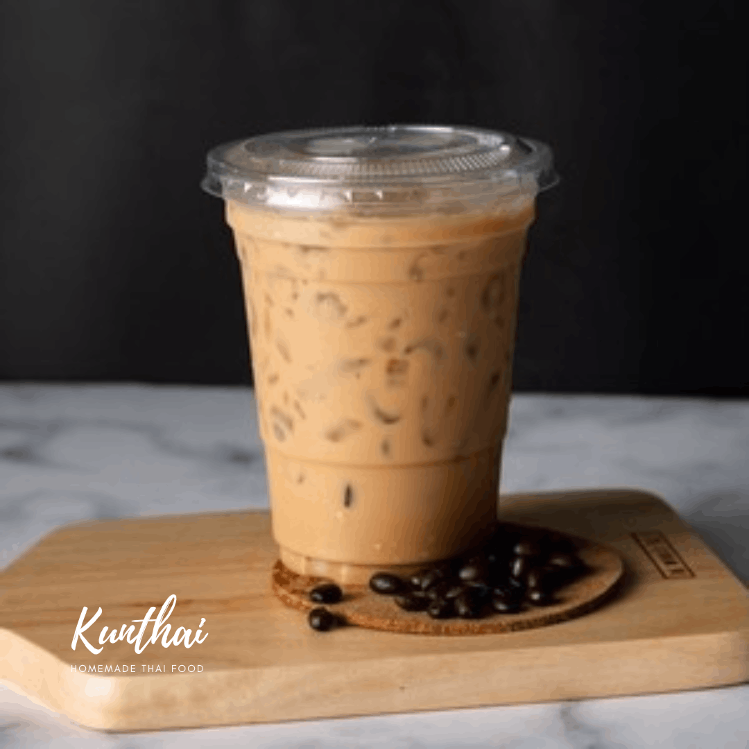 B004 Thai Ice Milk Coffee กาแฟนมเย็น