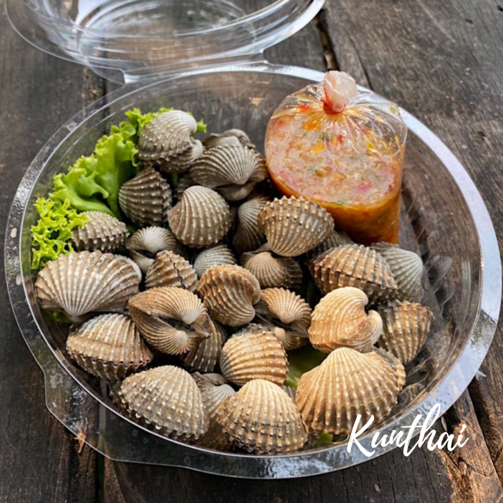 T004 Thai BBQ Cockles หอยแครงบาร์บีคิวไทย
