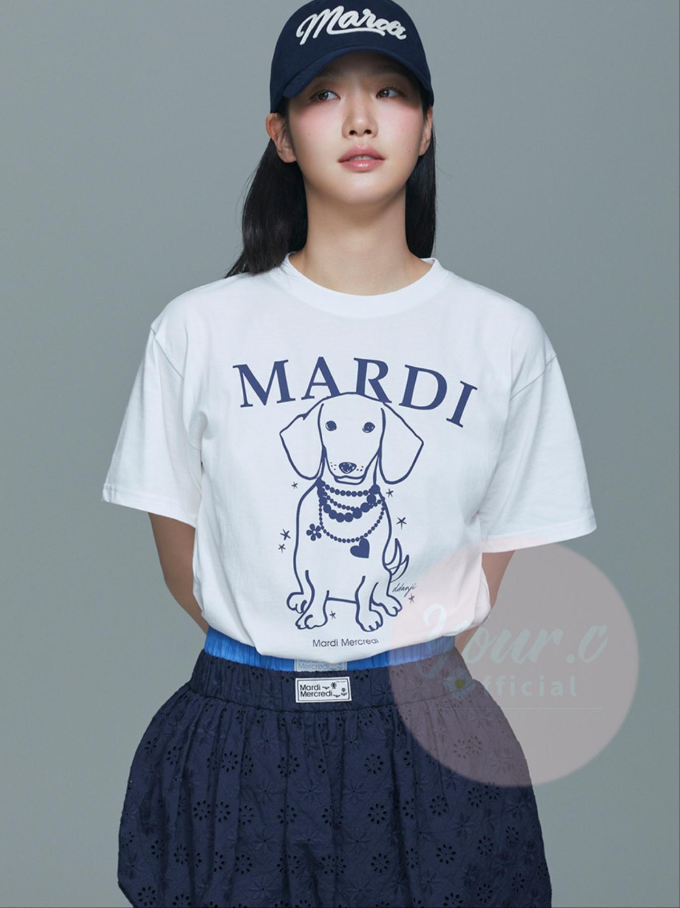 Mardi 小狗 T-shirt