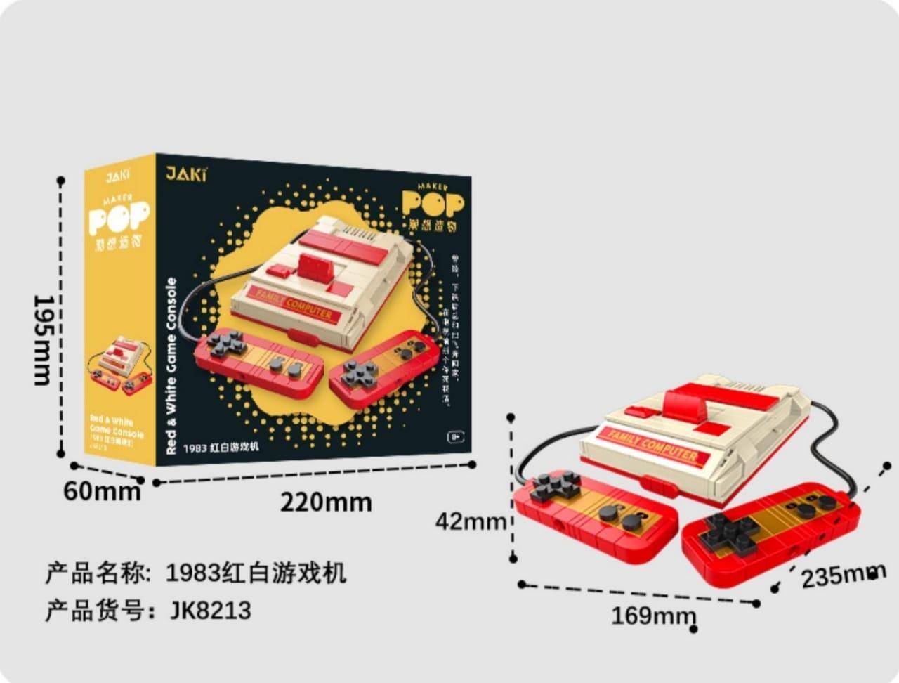JAKI 佳奇 - Red & White Game Console 红白游戏机 (JK8213)
