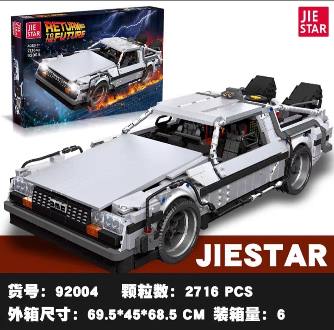 JIE STAR 杰星 - Return To The Future Car Model DMC-12 时间机器 (92004)