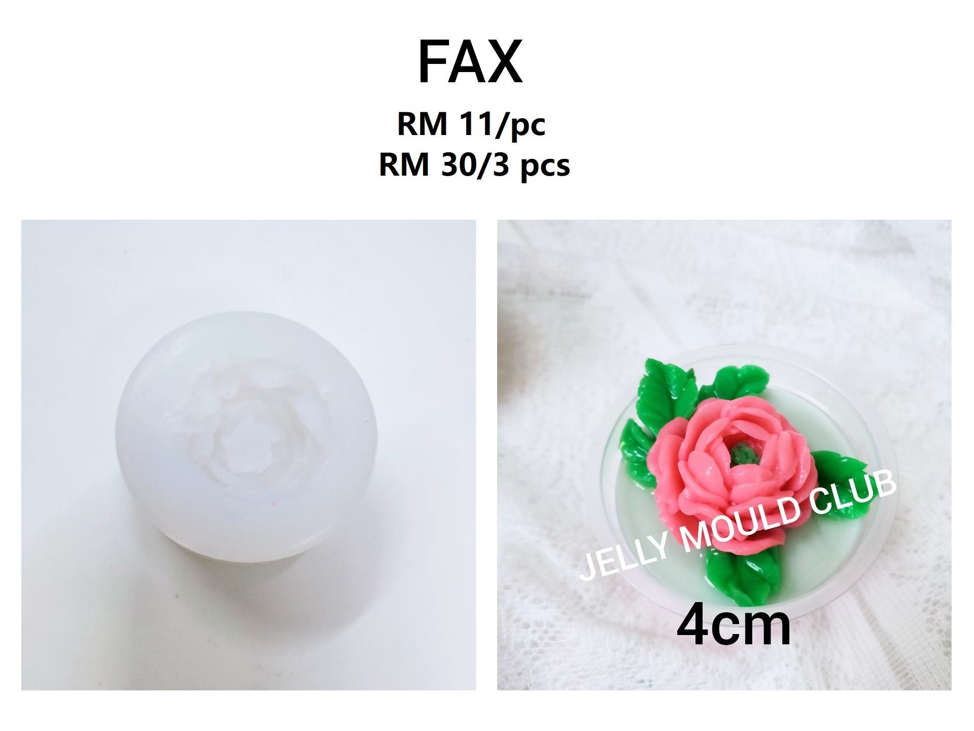 FAX 花模 1 pc