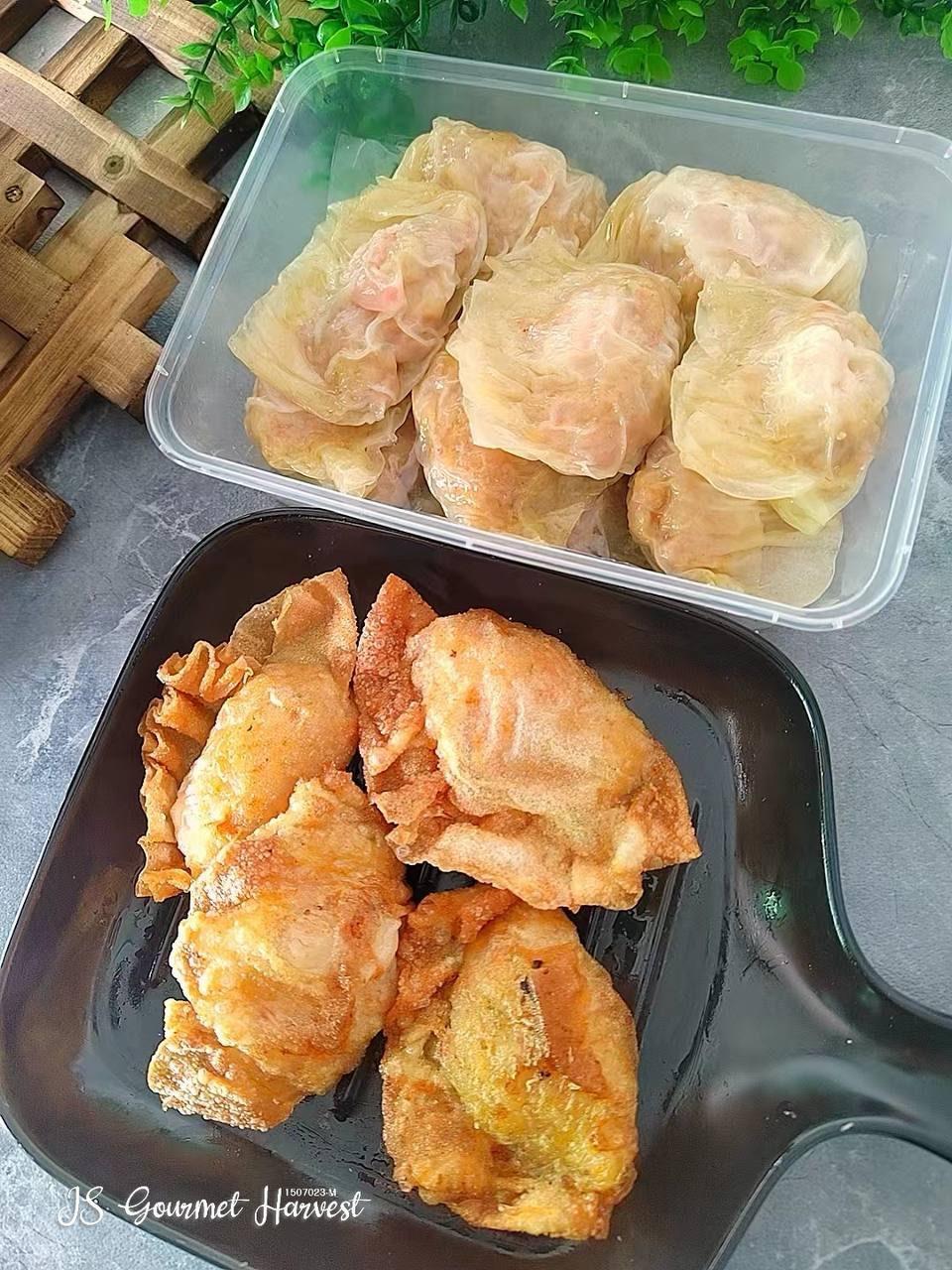 手工海虾饺