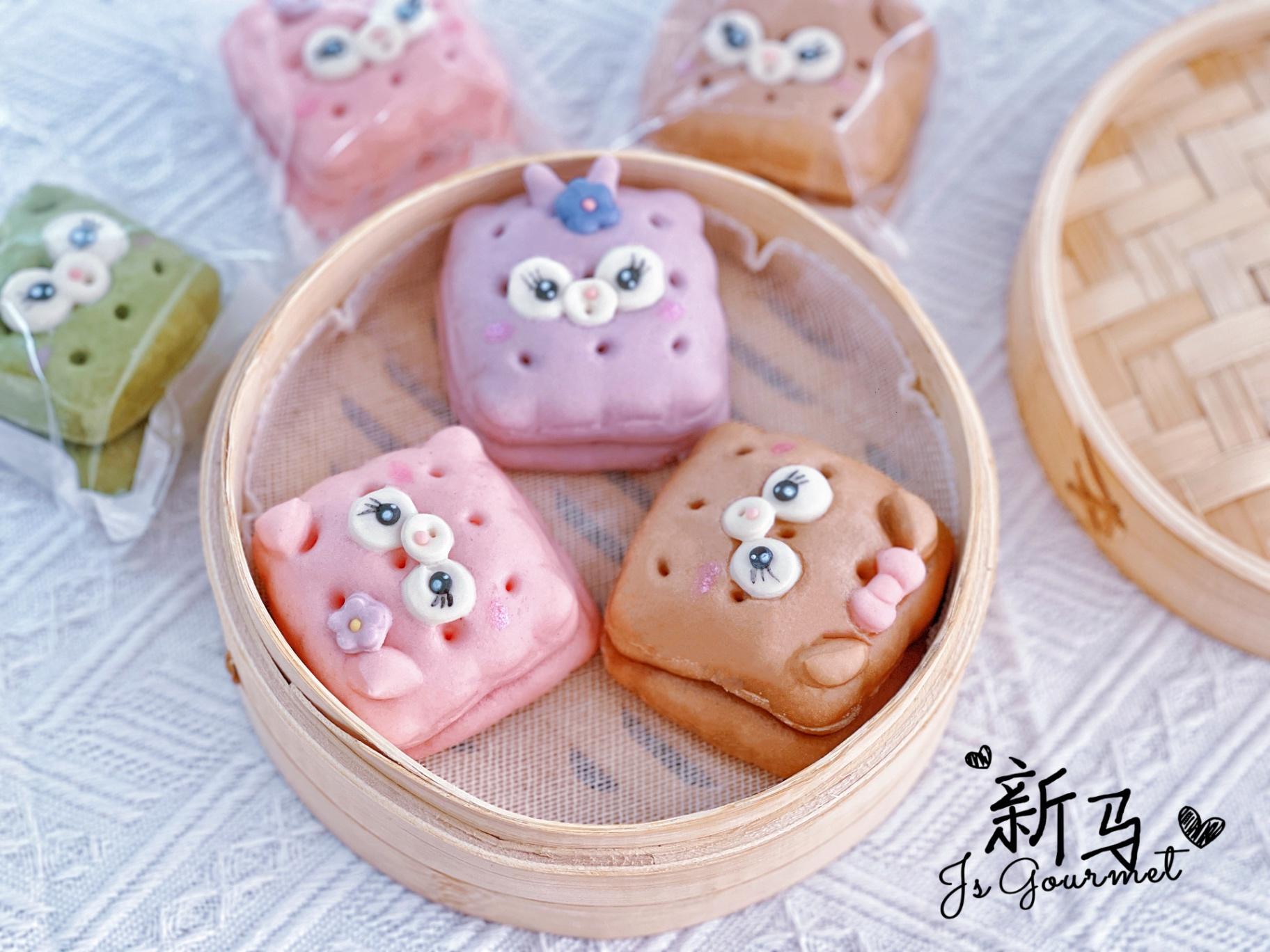 星黛露日本紫薯馒头