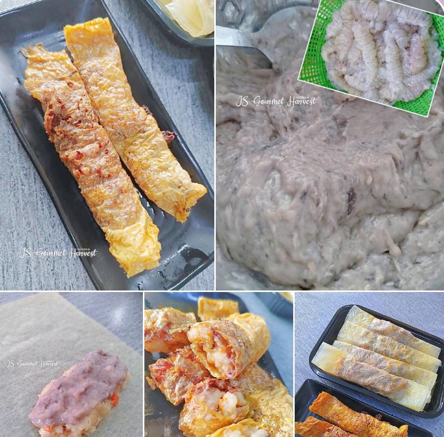 虾姑肉卷