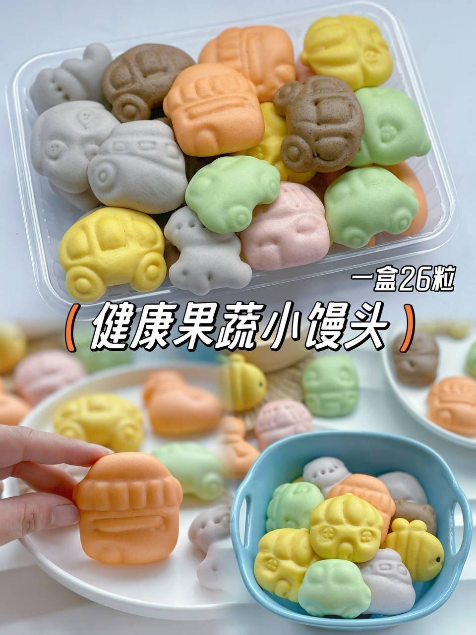 宝宝健康辅食小馒头
