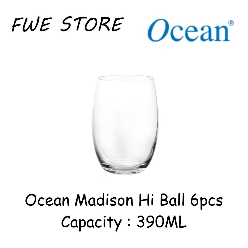 Ocean Glassware 1C18414 Madison Long Drink Set of 6pcs
