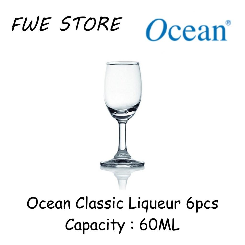 Ocean Glassware 1501L02 2OZ Classic Liqueur Set of 6pcs - 60ML