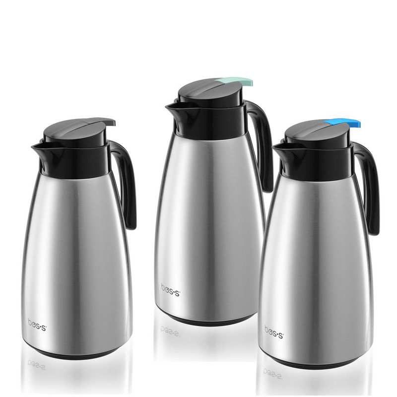 1900ML "BOS'S" Stainless Steel Thermal Carafe