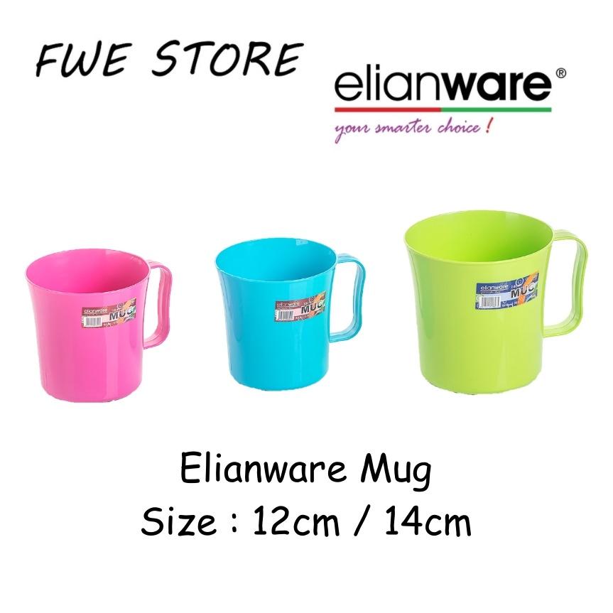Elianware Plastic Mug / Restaurant Use / Food Court Use ( 600ml / 1100ml )