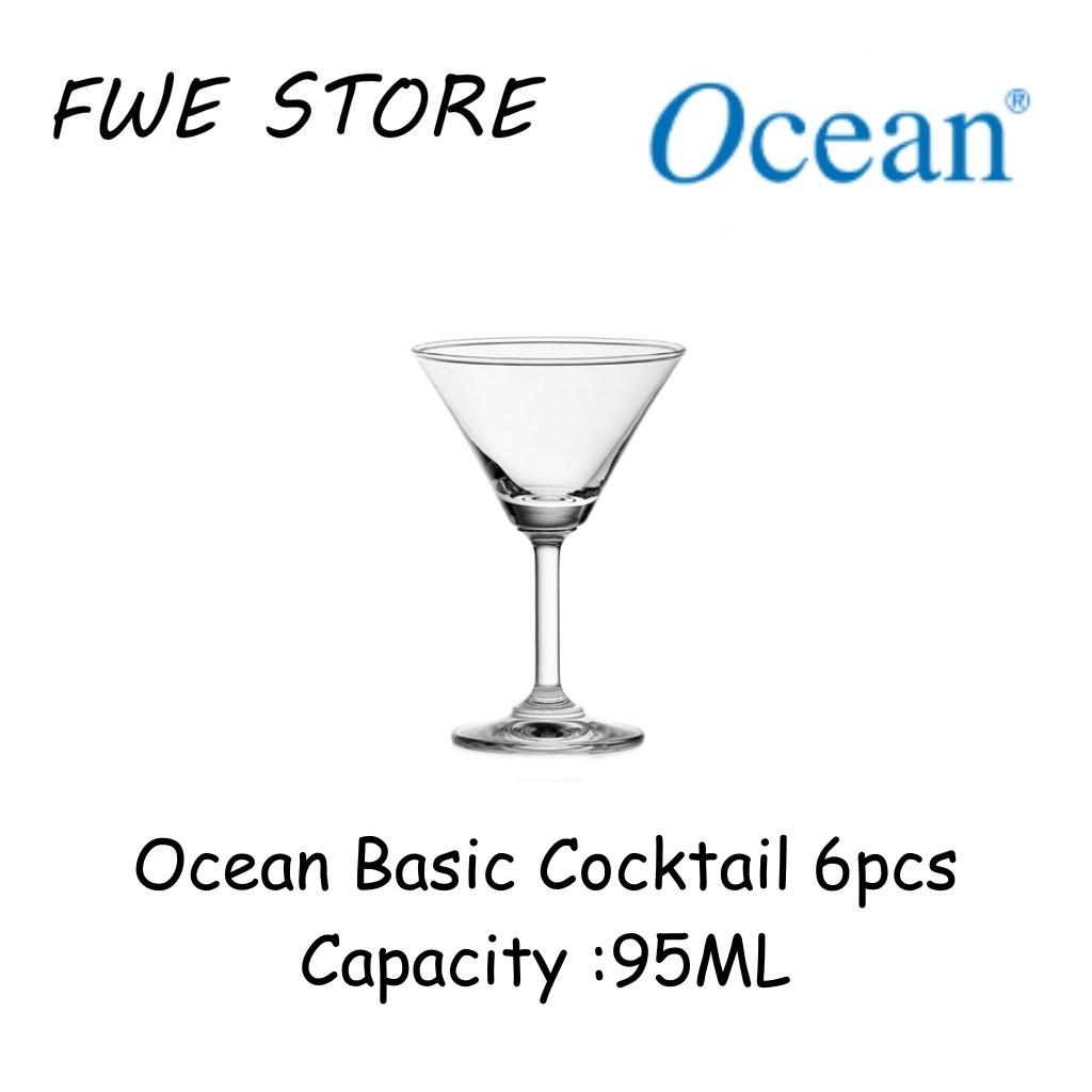 Ocean Glassware 1001C03 3.25OZ Basic Cocktail Set of 6pcs - 95ML