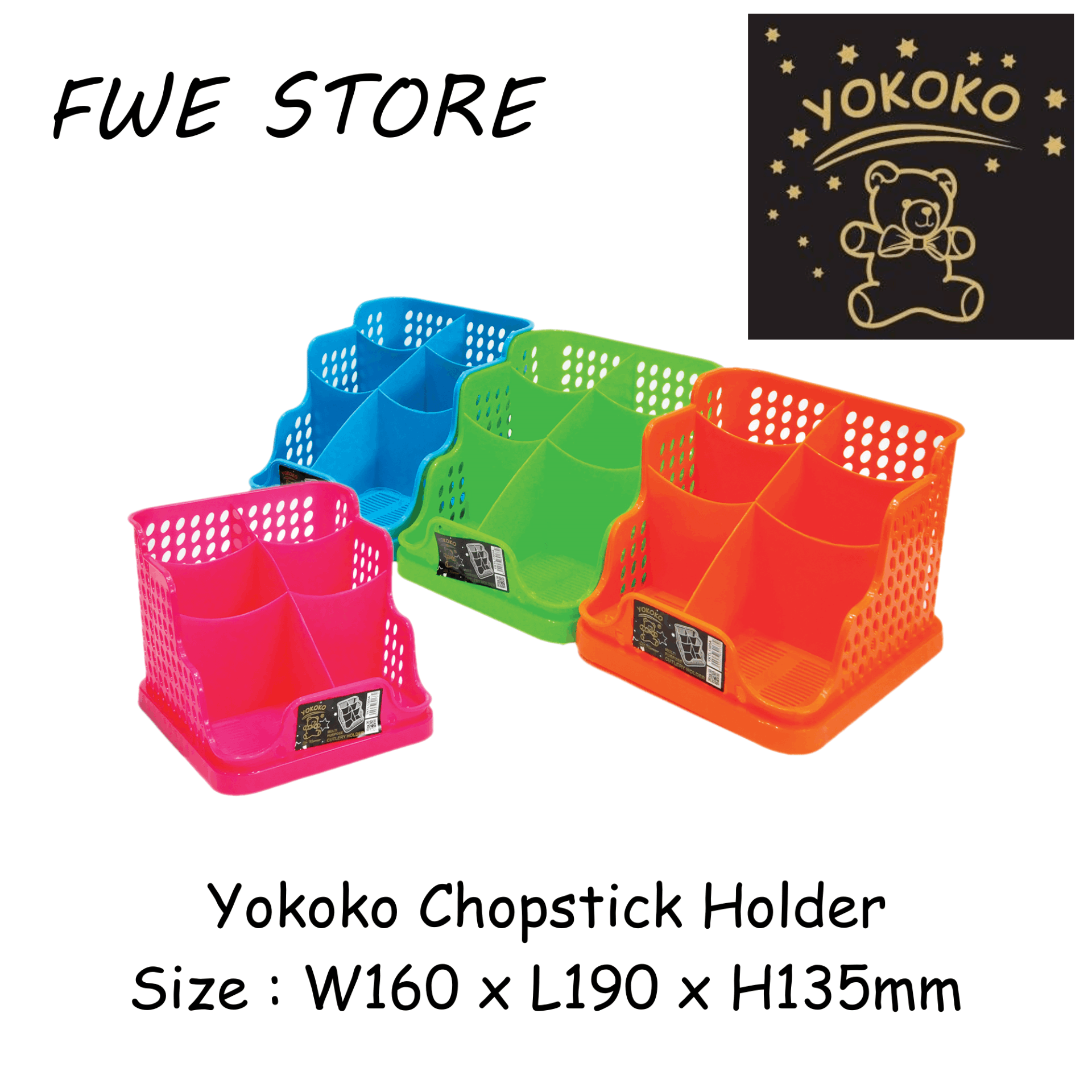 Yokoko Chopstick Holder / Tempat simpanan Sudu / Holder