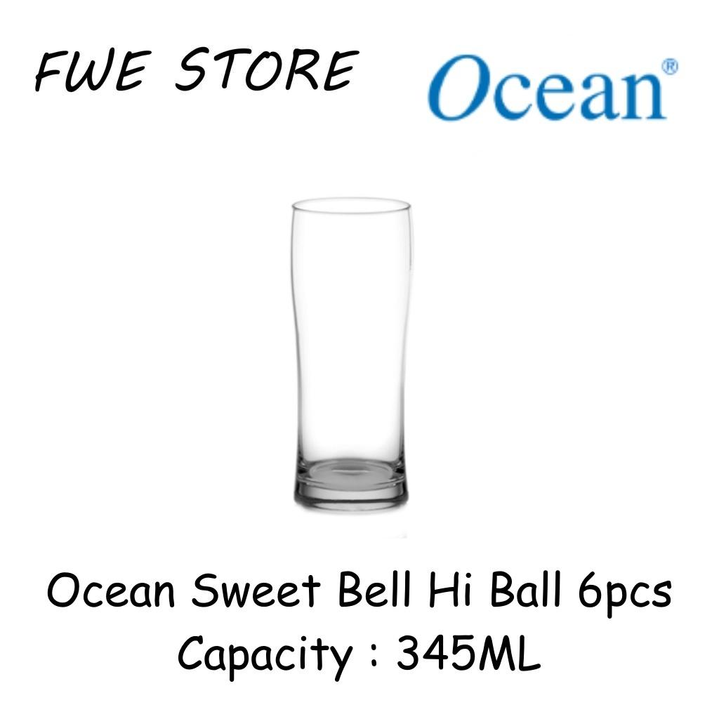 Ocean Glassware 1B00812 12OZ Sweet Bell Hi Ball Set of 6pcs - 345ML