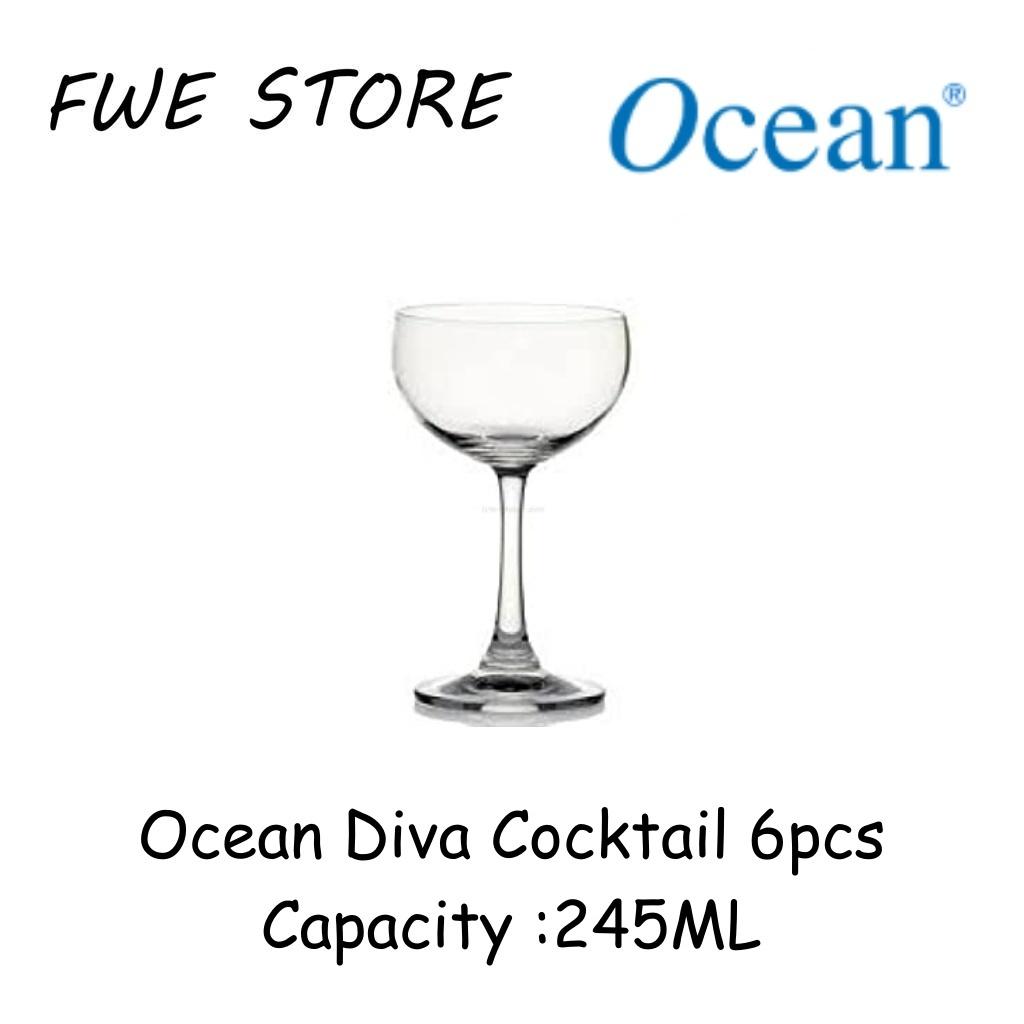 Ocean Glassware 1003C09 Diva Cocktail Set of 6pcs
