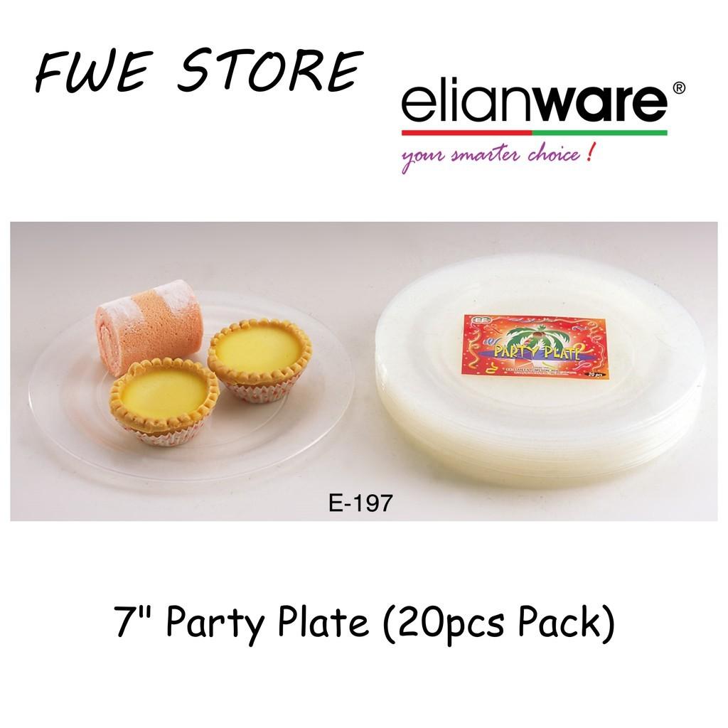 Elianware Party Plate / Paper Plate / Party Paper Plate (20pcs Pack)