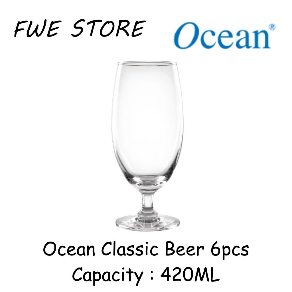 Ocean Glassware 1501B15 14.75OZ Classic Beer Set of 6pcs - 420ML