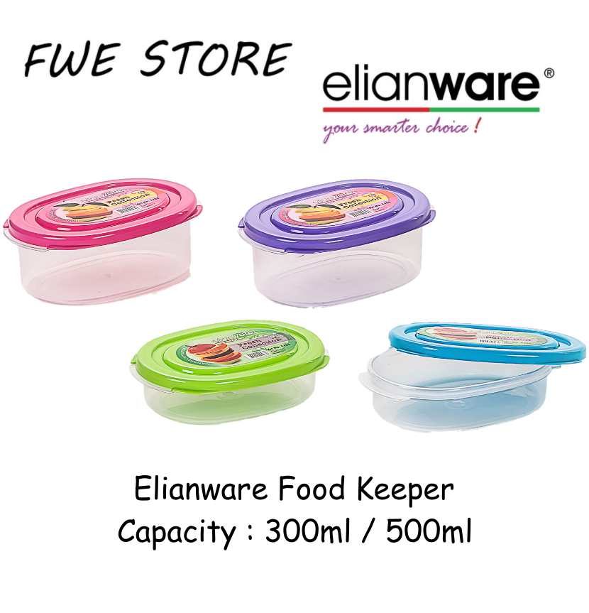 Elianware Food Keeper / Food Storage / Lunch Box ( 300ml / 500ml )