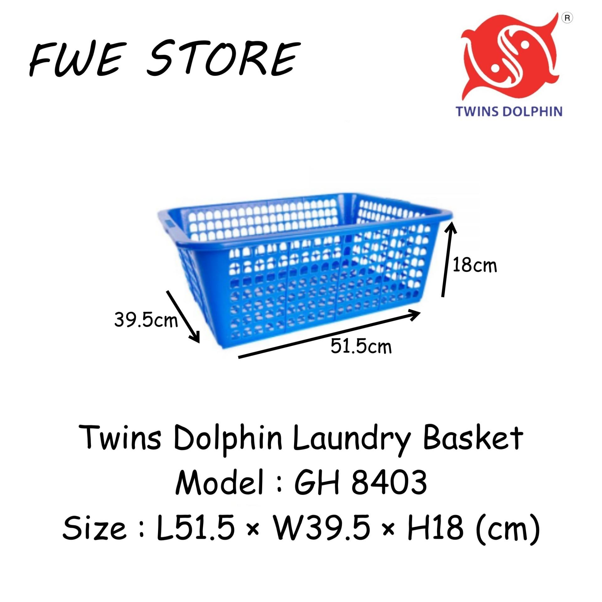 Twins Dolphin Laundy Basket / Multipurpose Basket GH 8403