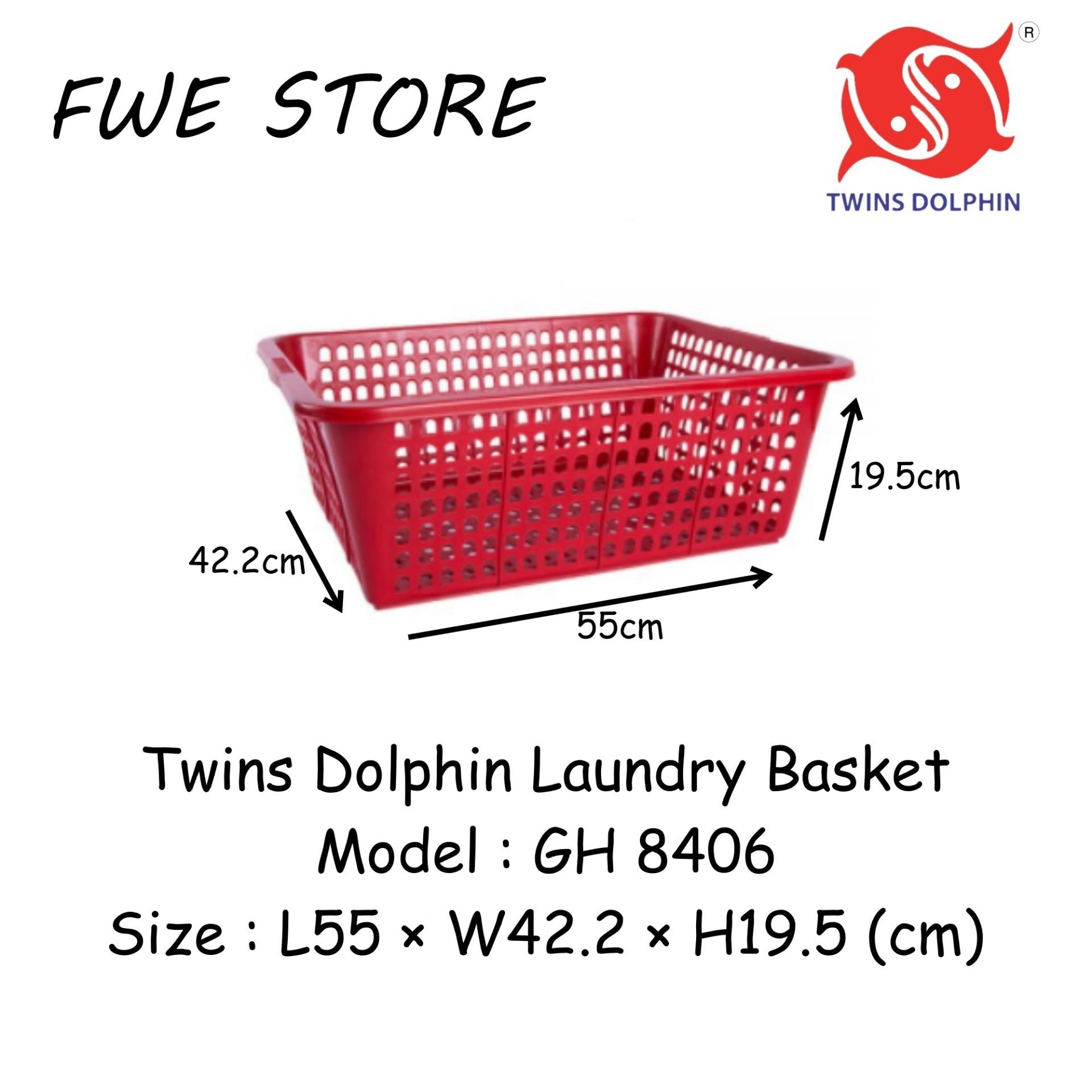 Twins Dolphin Laundy Basket / Multipurpose Basket GH8406