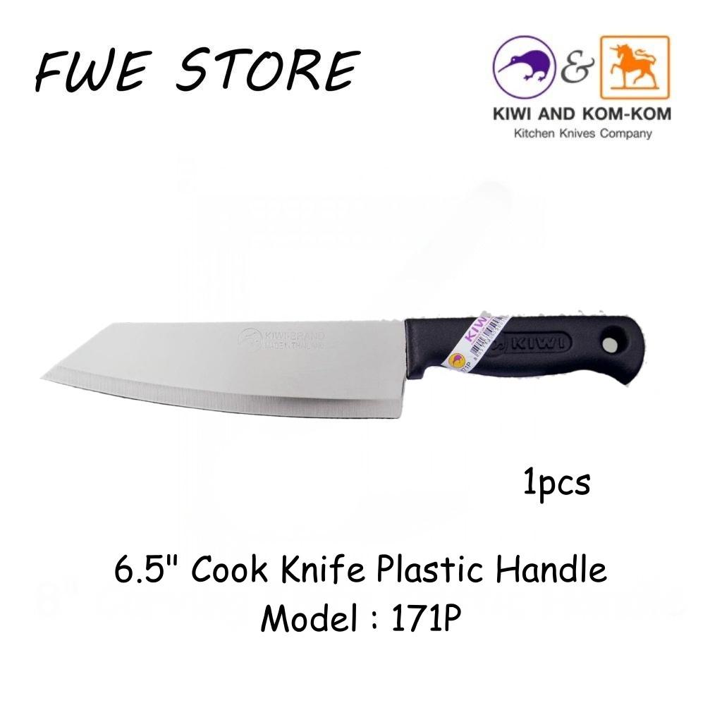 Original Thailand Kiwi 6.5" Cook Knife Plastic Handle 171P