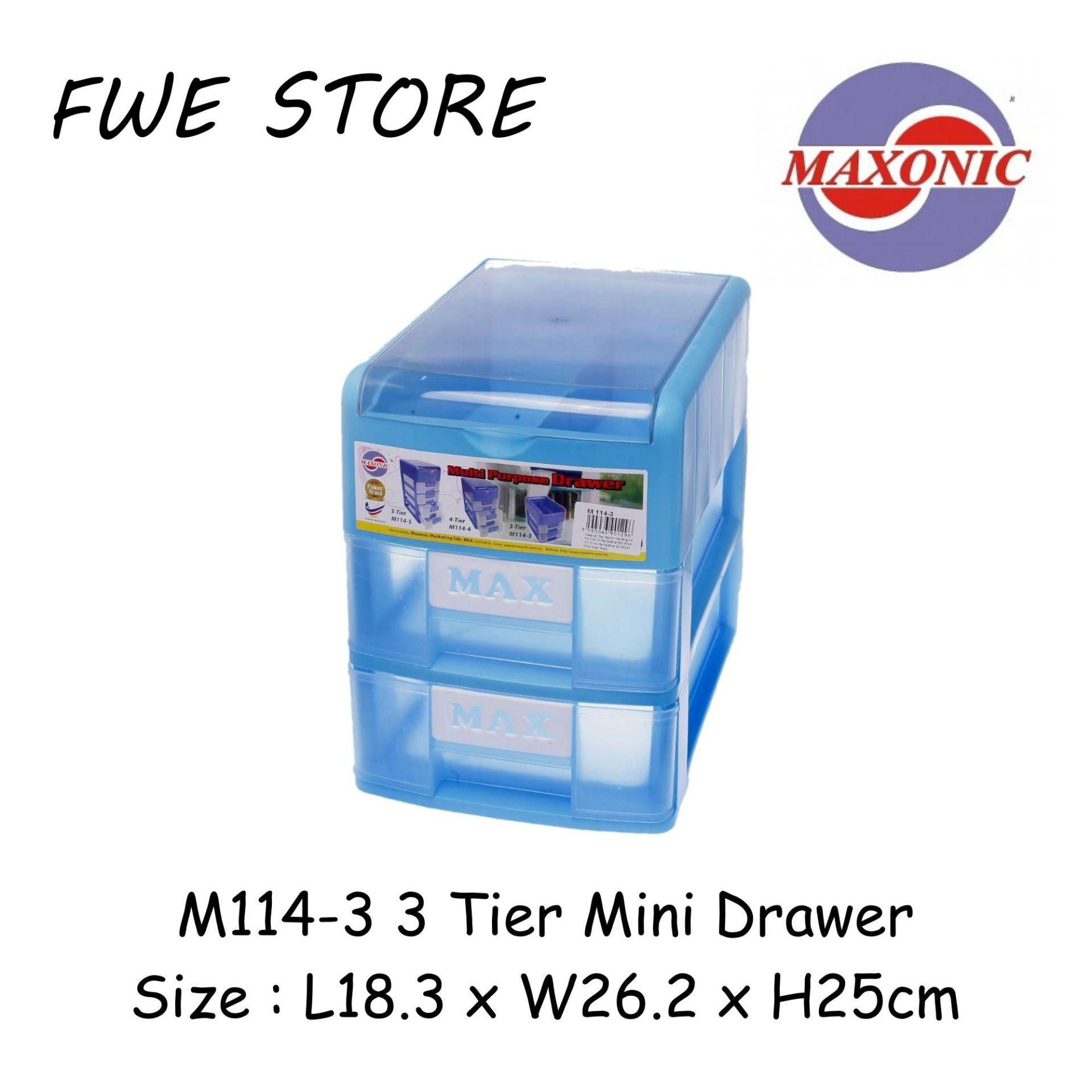 Maxonic Mini Drawer / Medicine Storage / Stationary Storage