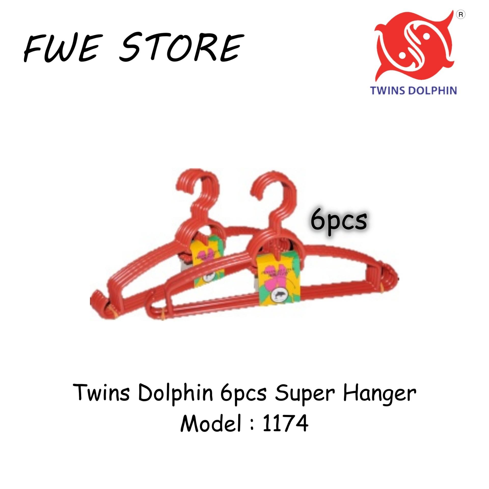 Twins Dolphin 6PCS Super Hanger / Cloth Hanger