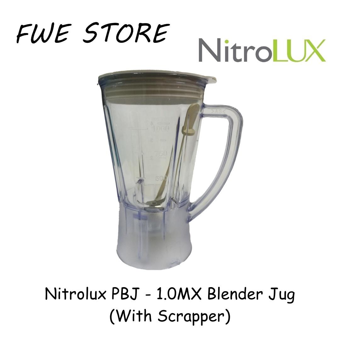 Nitrolux Blender Jug with Scrapper