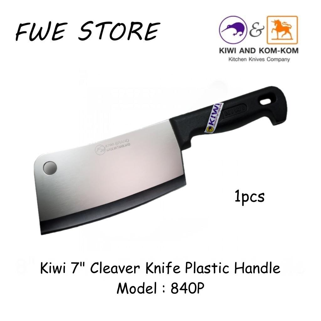Original Thailand Kiwi 7" Cleaver Knife Plastic Handle 840P