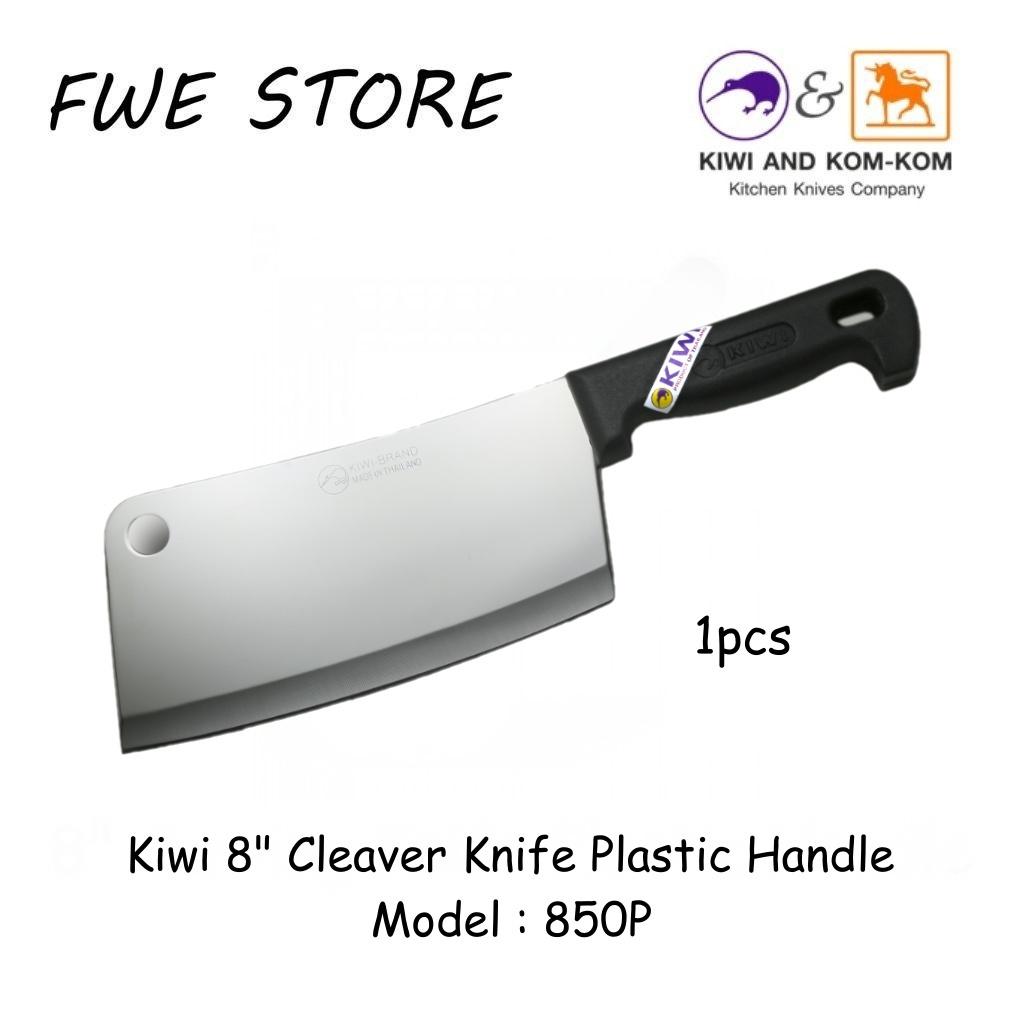 Original Thailand Kiwi 8" Cleaver Knife Plastic Handle 850P