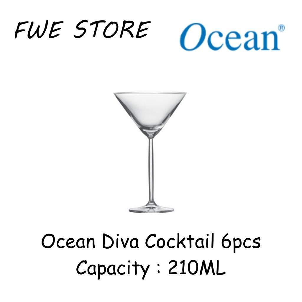 Ocean Glassware 1003C07 Diva Cocktail Set of 6pcs