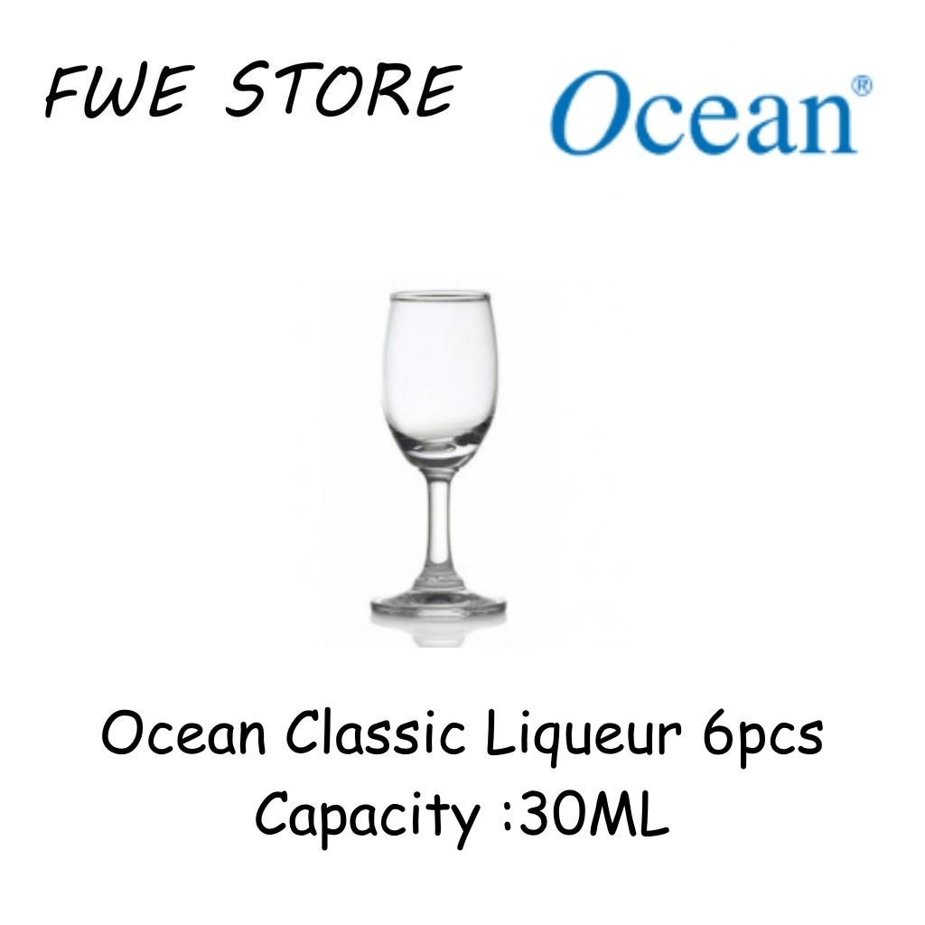 Ocean Glassware 1501L01 1OZ Classic Liqueur Set of 6pcs - 30ML