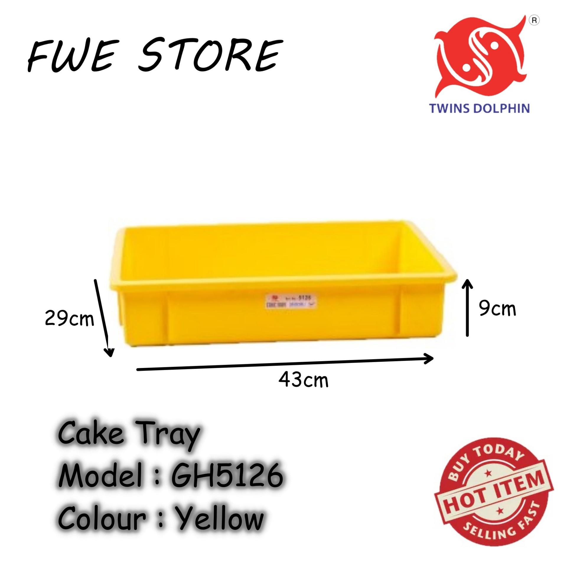 Twins Dolphin Cake Tray / Bread Tray / Bakery Tray GH5126