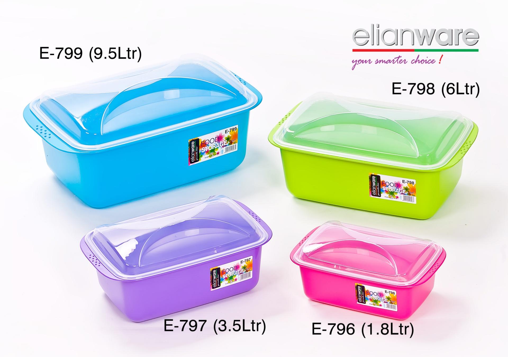 Elianware rectangle Food Storage / Bekas Makanan / Food Container