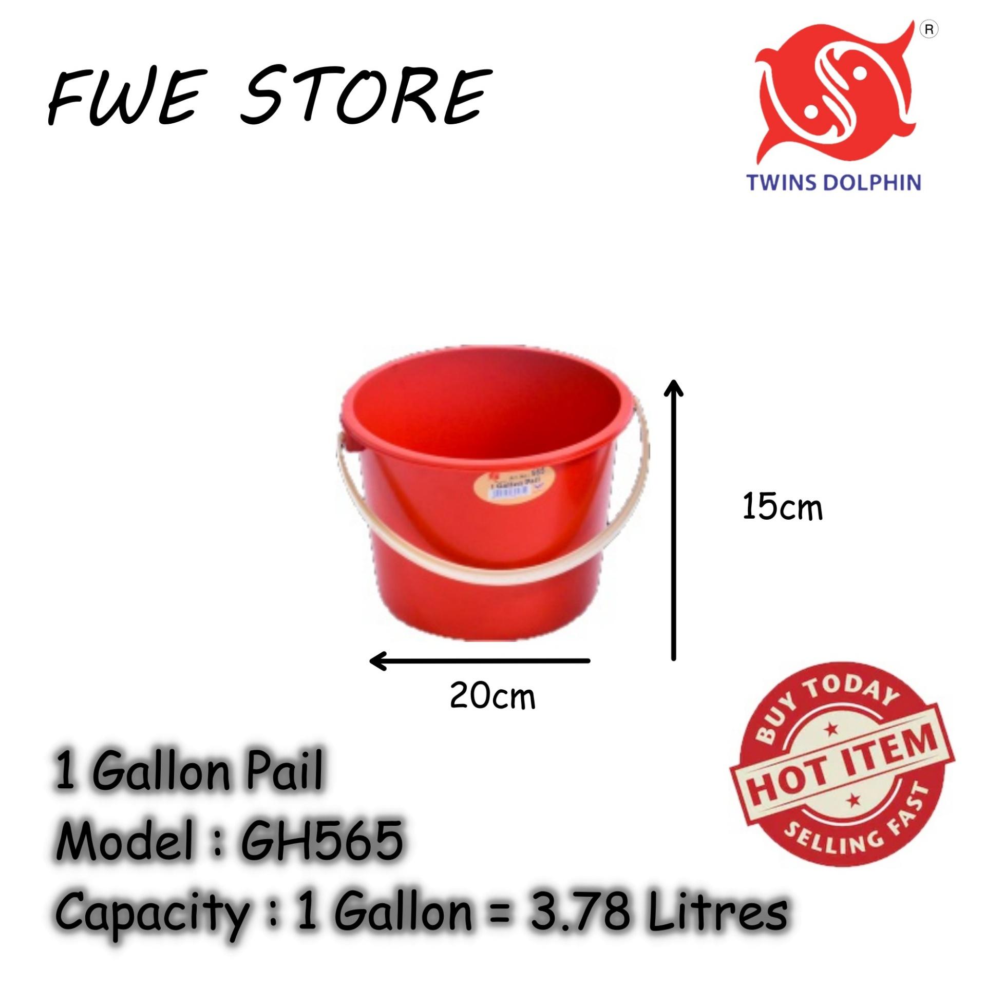 Twins Dolphin Bucket / Pail / Baldi / Basket (1 Gallon - 8 Gallon)