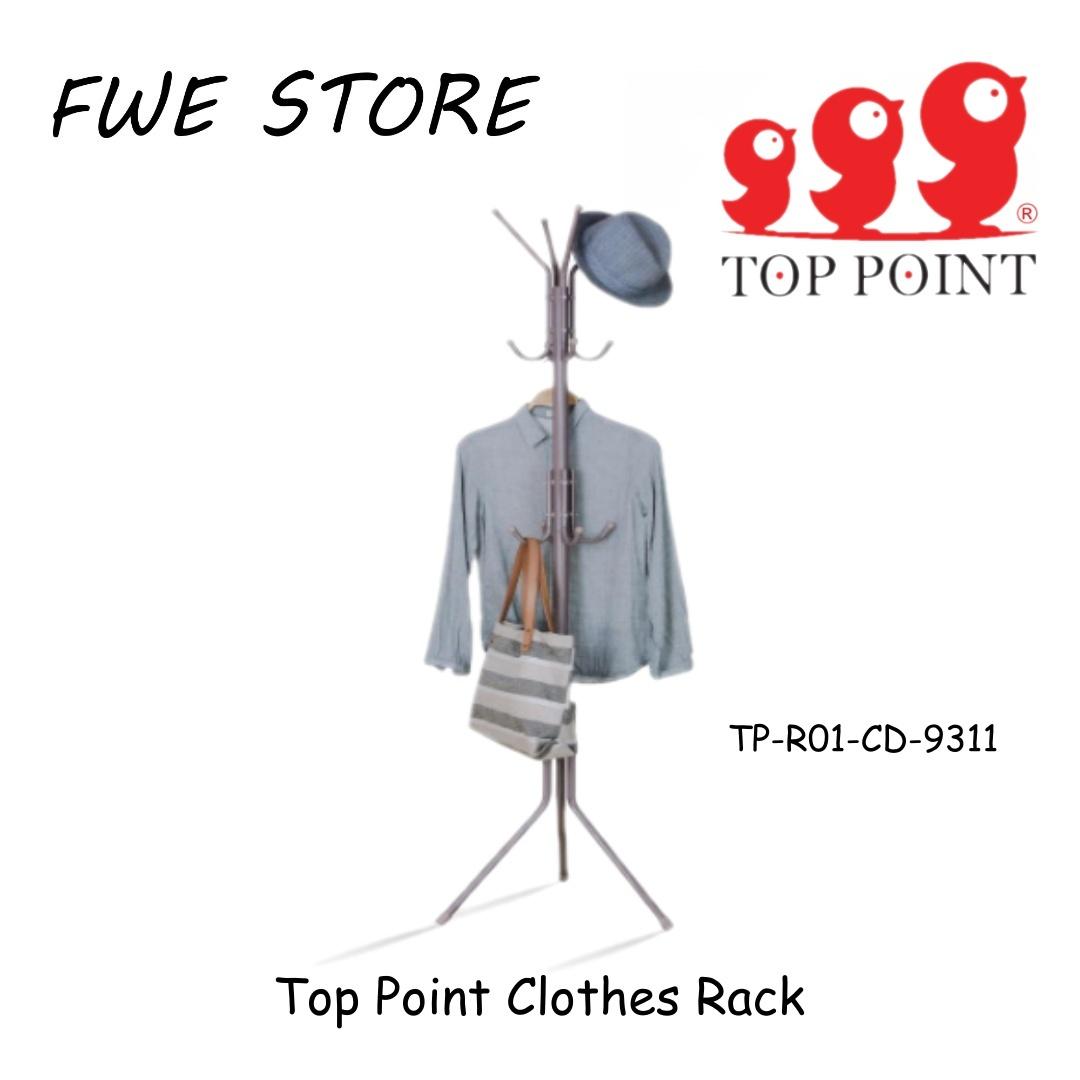 TOP POINT Stainless Steel Jacket Hats Clothes Hanger / Penyangkut Topi Dan Pakaian CD-9311