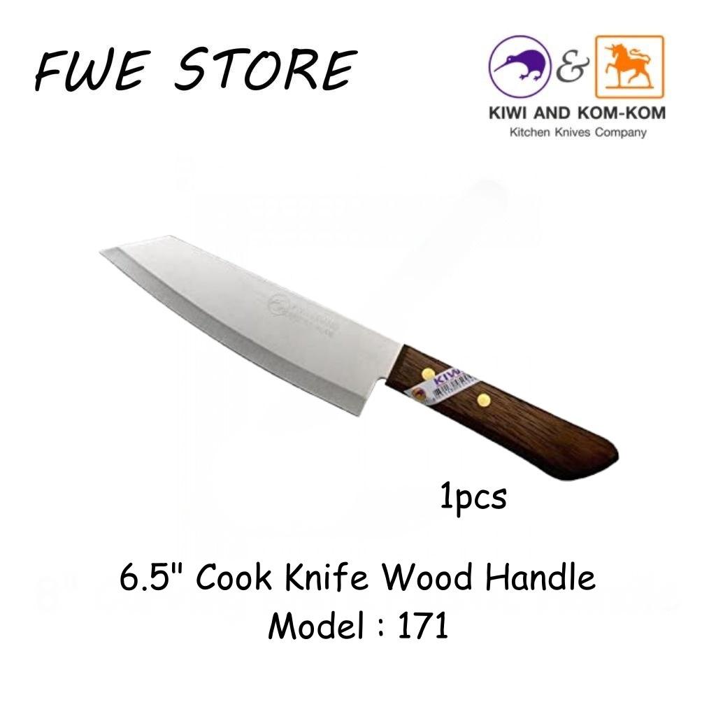 Original Thailand Kiwi 6.5" Cook Knife Wood Handle 171