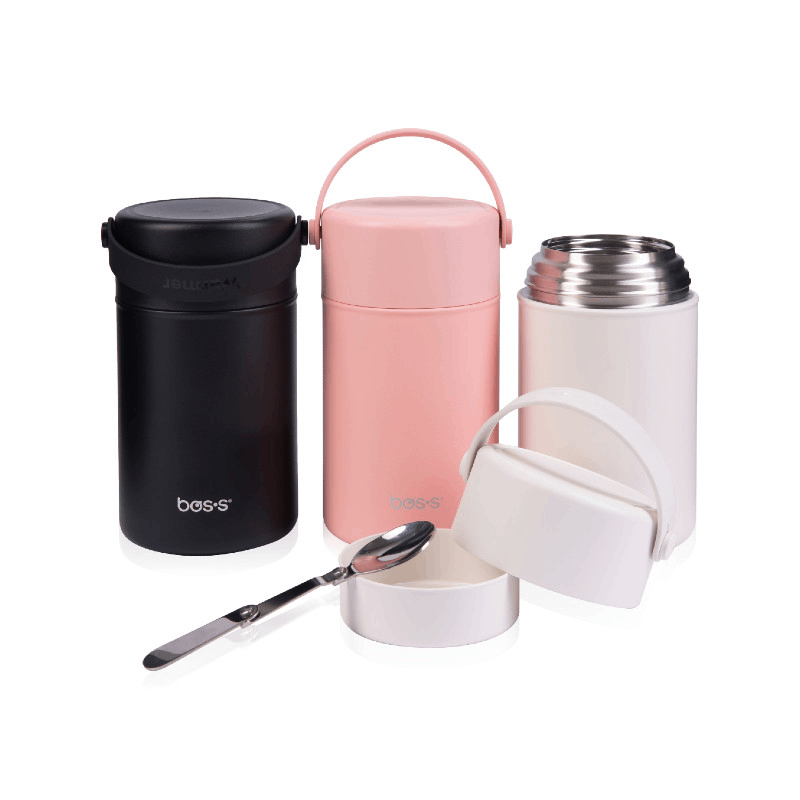 1000ML "BOS'S" Stainless Steel Insulated Food Jar