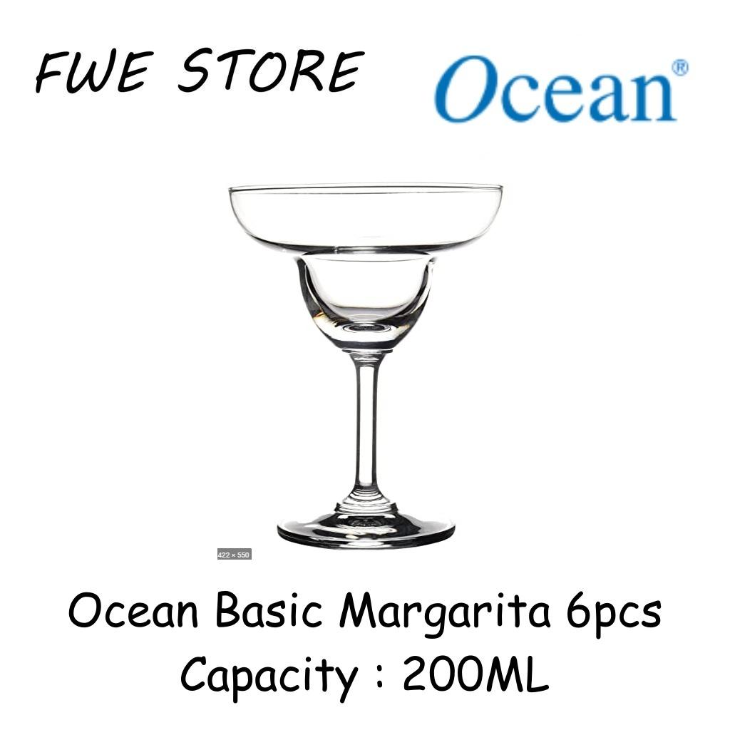 Ocean Glassware 1001M07 7OZ Basic Margarita Set of 6pcs - 200ML