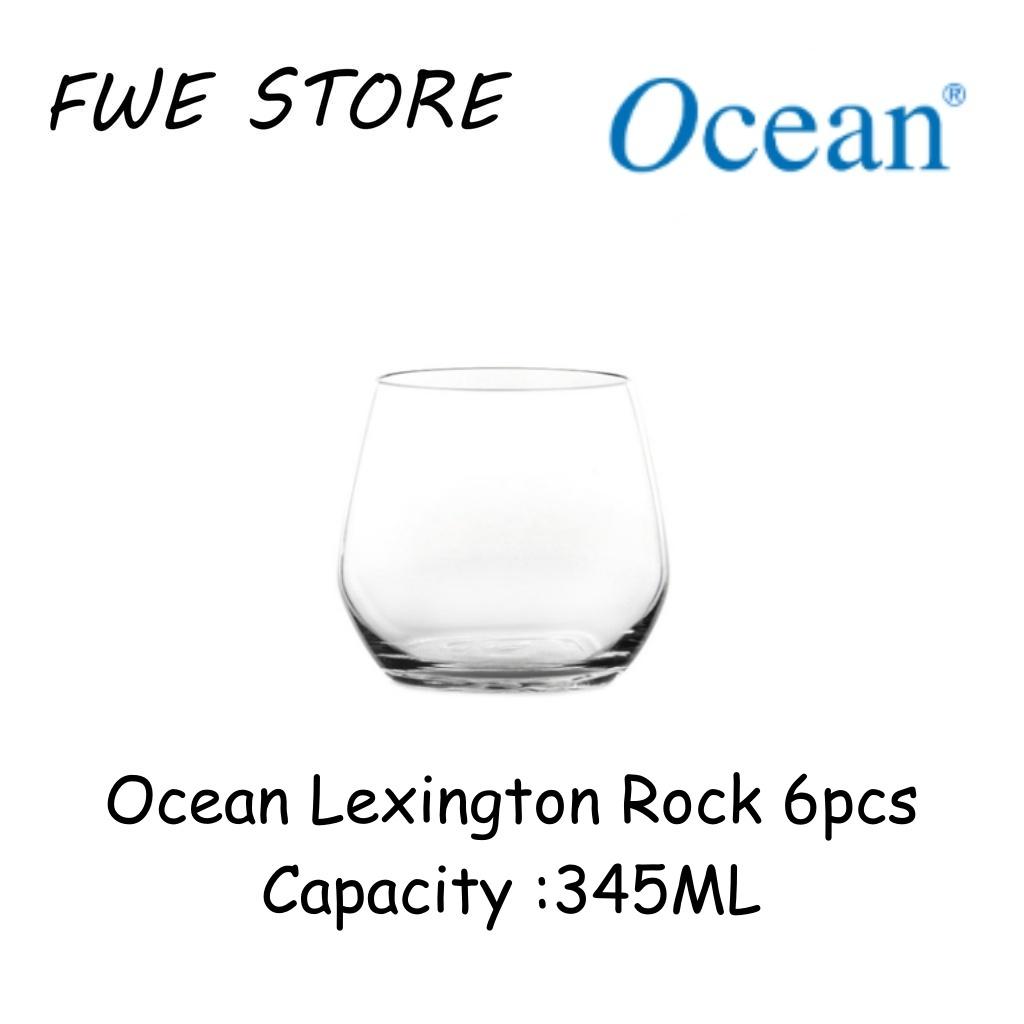 Ocean Glassware 1C18512 Lexington Rock Set of 6pcs