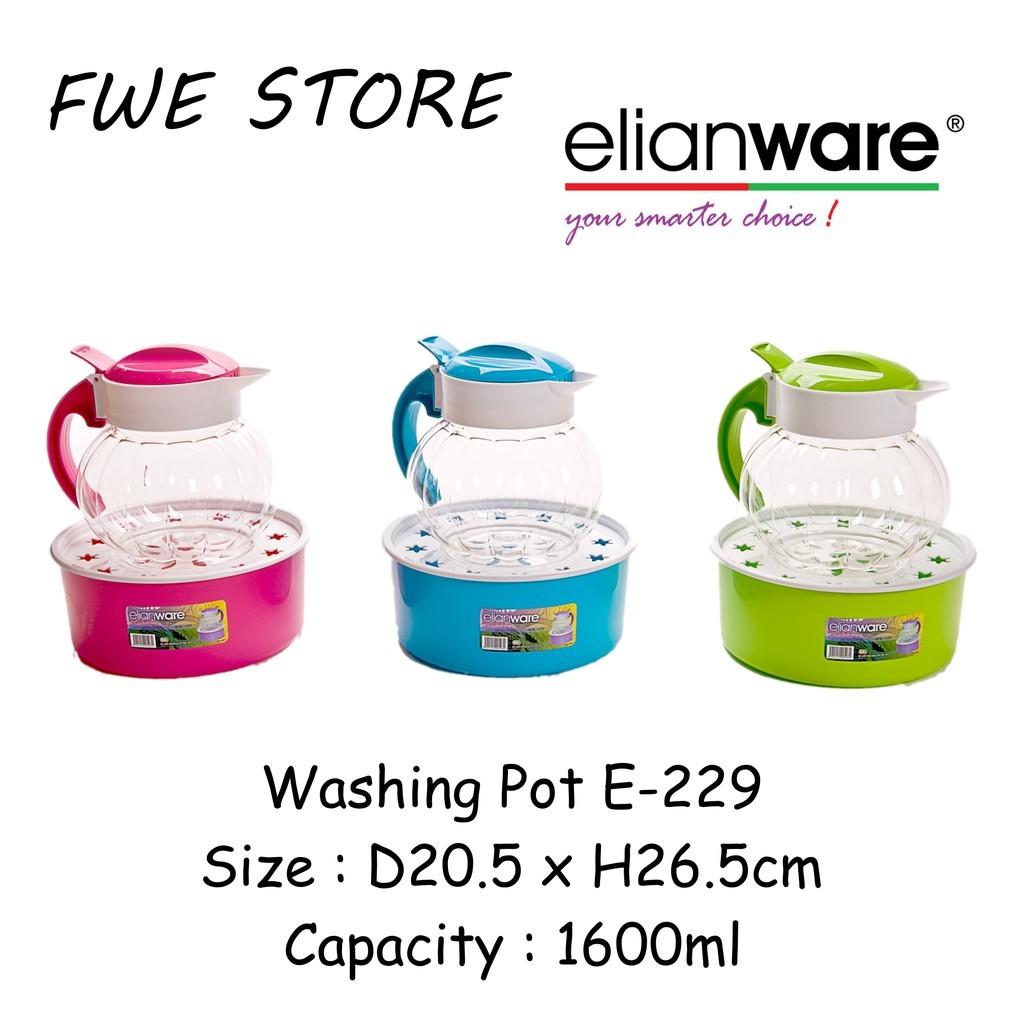 Elianware Washing Pot With Tray 1600ml