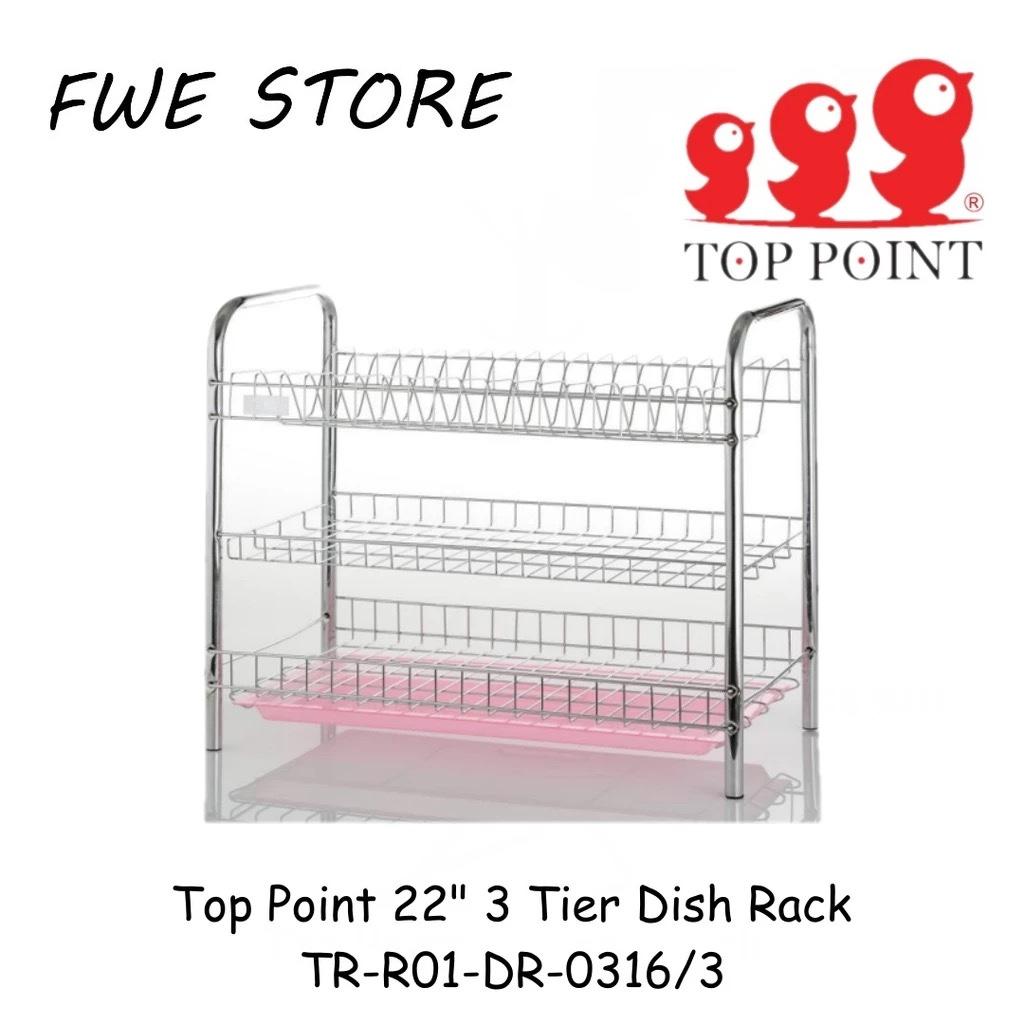 Top Pon 3 Tier Dish Rack