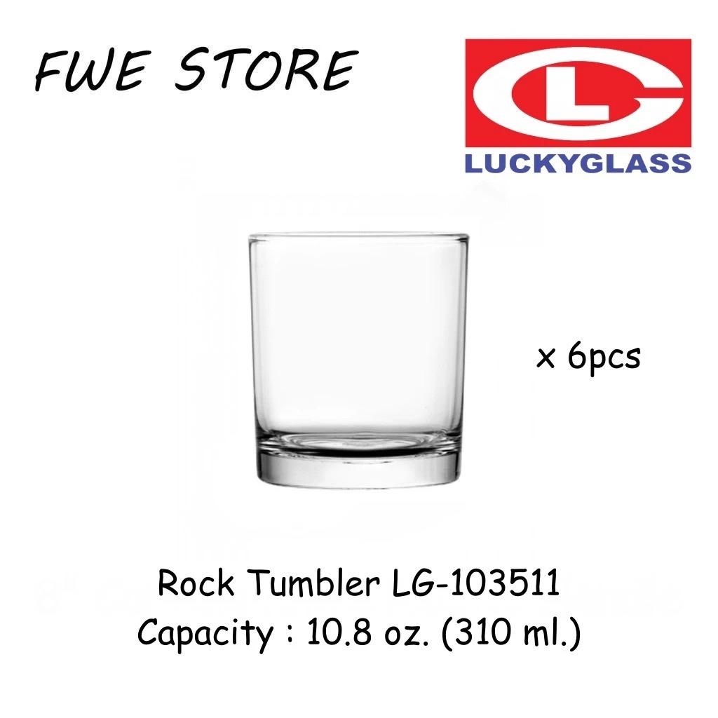 Lucky Glass Tumbler LG-103511 11oz (310ml)- Set of 6pcs