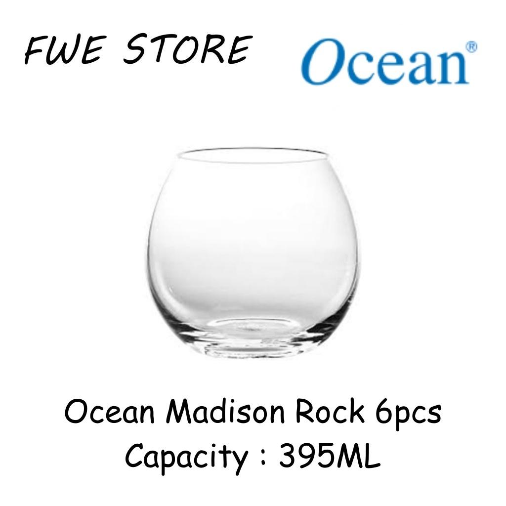 Ocean Glassware 1C18413 Madison Rock Set of 6pcs