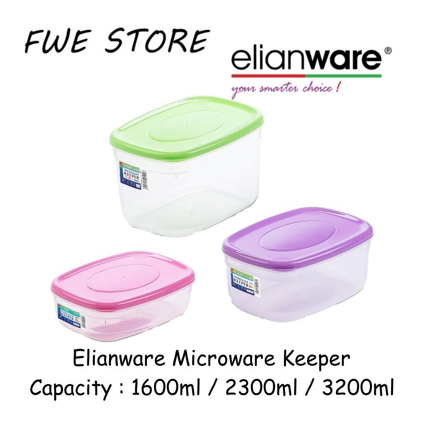 Elianware Microware Keeper / Lunch Box ( 1600ml / 2300ml / 3200ml / 5LT / 10LT )